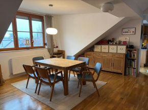Top floor with city view